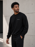 ORVIK Essential Crewneck Sweatshirt – Black