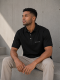 ORVIK Essential Polo T-Shirt – Black