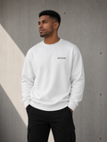 ORVIK Essential Crewneck Sweatshirt – White