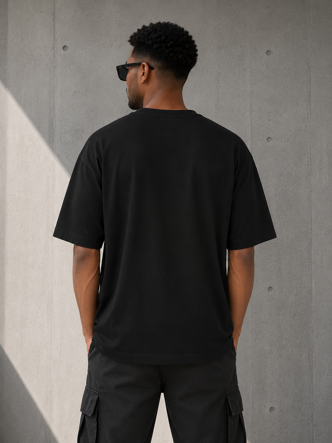 ORVIK Oversized T-Shirt – Black
