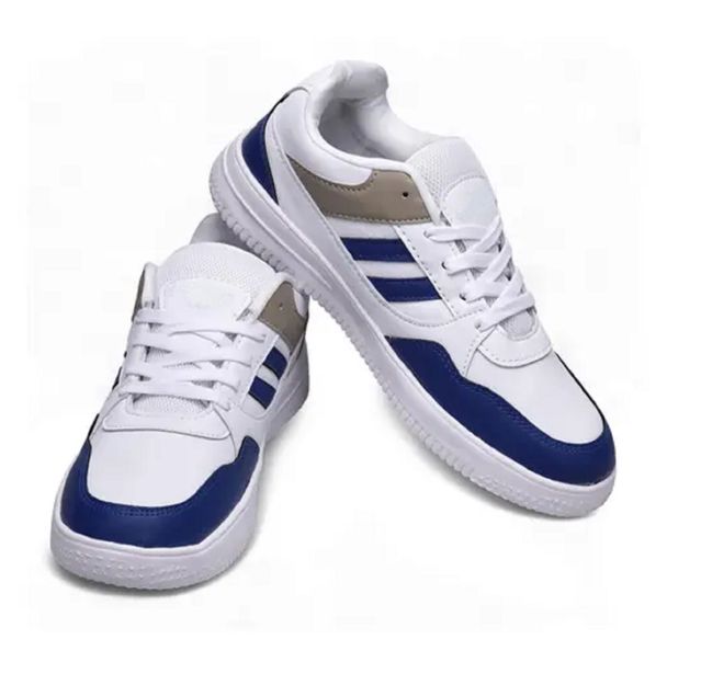 Men’s Blue Stylish Sports Sneakers – Casual Running Shoes