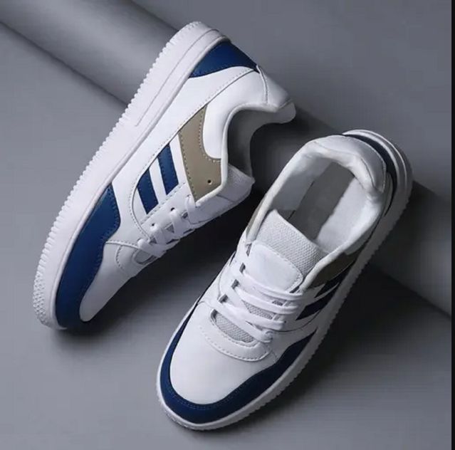 Men’s Blue Stylish Sports Sneakers – Casual Running Shoes